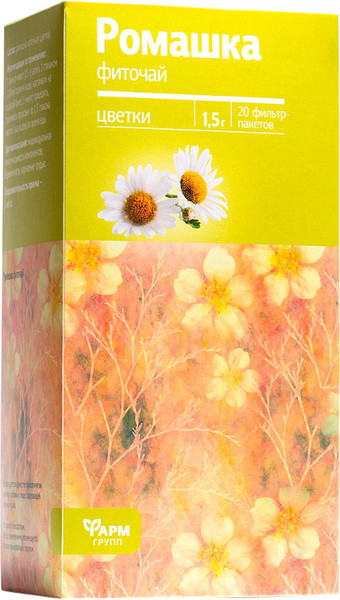 Изображение товара Пищевая добавка Фармгрупп Ромашка Фиточай (20шт)