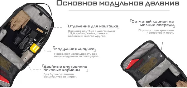 Изображение товара Рюкзак туристический Nitecore BP23 Pro