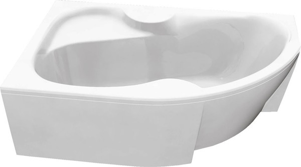 Изображение товара Ванна акриловая Bonito Home Arizona 160x105 / BH-AR-102-160L/Su+BH-AR-160L (с ножками и экраном)