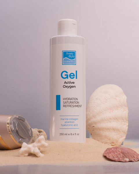 Изображение товара Гель для лица Beauty Style Кислородный с морским коллагеном (250мл)