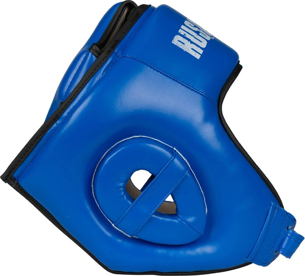 Изображение товара Боксерский шлем RuscoSport Усиленный с закрытым верхом (S, синий)