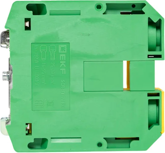 Изображение товара Клеммная колодка EKF Scr-ut-70-pe (земля)