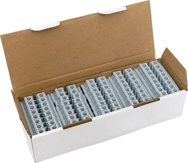 Изображение товара Клеммная колодка EKF Scr-ut-6-g (серый)