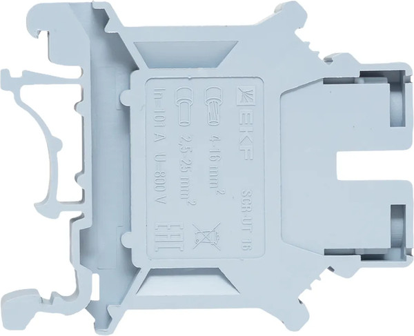 Изображение товара Клеммная колодка EKF Scr-ut-16-g (серый)