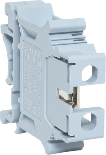 Изображение товара Клеммная колодка EKF Scr-ut-16-g (серый)