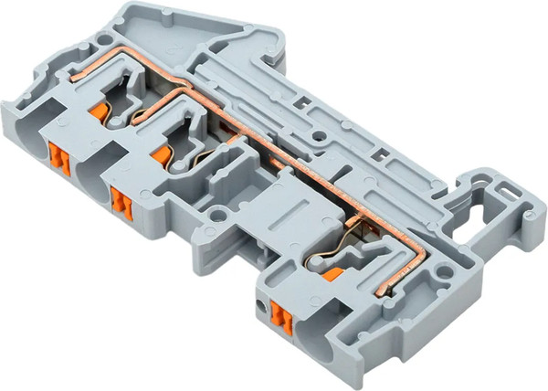 Изображение товара Клеммная колодка EKF PIT-4-3 (серый)