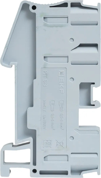 Изображение товара Клеммная колодка EKF PIT-6-3 (серый)