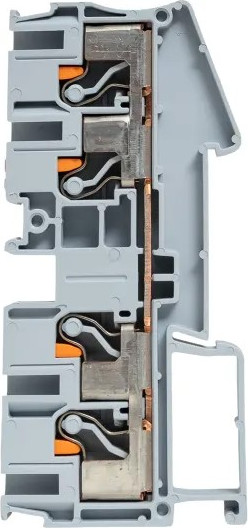 Изображение товара Клеммная колодка EKF PIT-6-4 (серый)