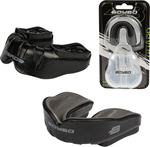 Изображение товара Боксерская капа BoyBo Guard MD250 Premium одночелюстная (серый)