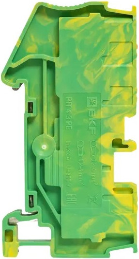 Изображение товара Клеммная колодка EKF PIT-4-3-pe (земля)
