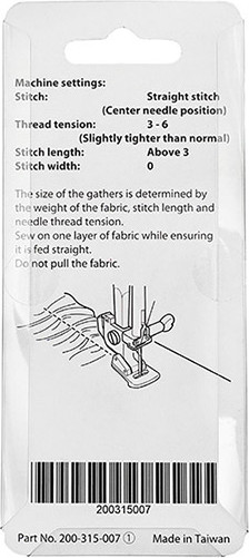 Изображение товара Лапка для швейной машины Janome 200-315-007