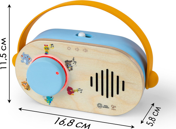 Изображение товара Развивающая игрушка Hape Ретро Радио / 800921_HP
