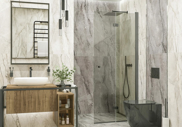 Изображение товара Плитка Delacora Oregon Gray D12050M (1200x600)
