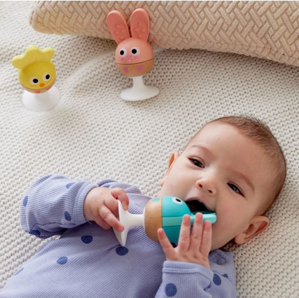 Изображение товара Набор погремушек Hape Малышам Веселое трио / E0123_HP