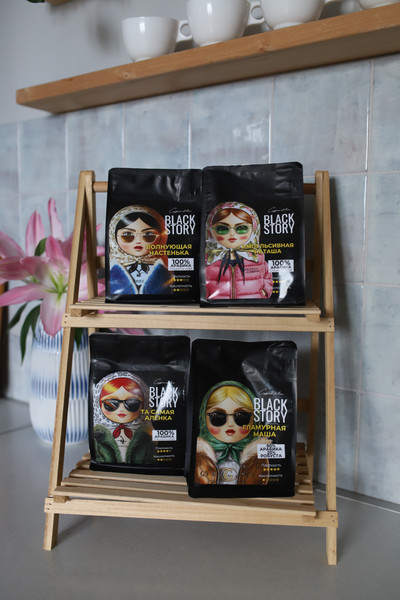 Изображение товара Кофе в зернах BLACKSTORY Гламурная Маша (250г)