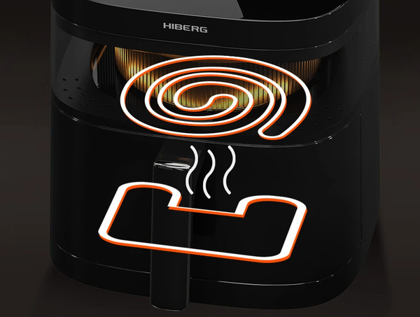 Изображение товара Аэрогриль Hiberg MGG 600 B