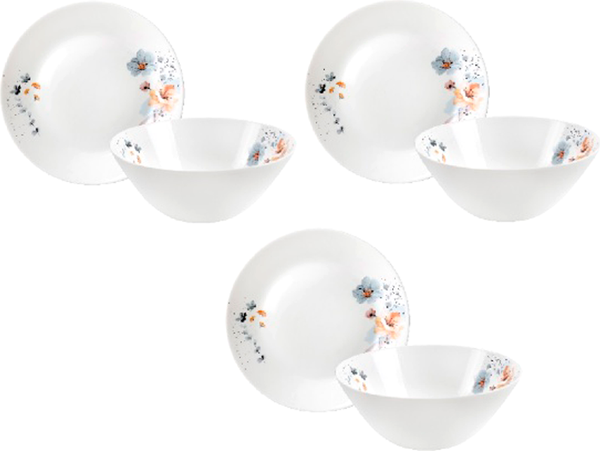 Изображение товара Набор тарелок JEWEL Мираж ПС00106-58 (6шт)