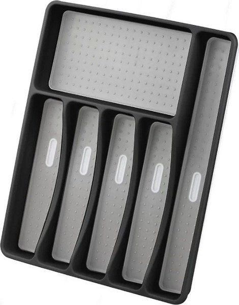 Изображение товара Органайзер для столовых приборов Mallony Forma 310873 (черный)