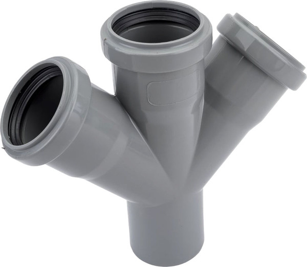 Изображение товара Крестовина внутренней канализации Политэк ТПК 50x50x50/45 ПП