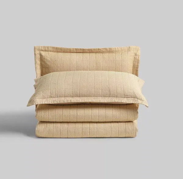 Изображение товара Набор текстиля для спальни Arya Minimalist 250x260 / 8680943250230 (бежевый)