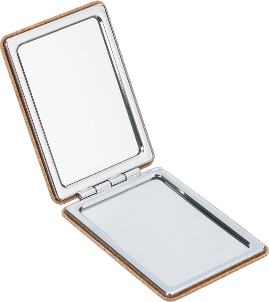 Изображение товара Зеркало карманное Dewal Beauty Пробковая / DPMP-2513PN