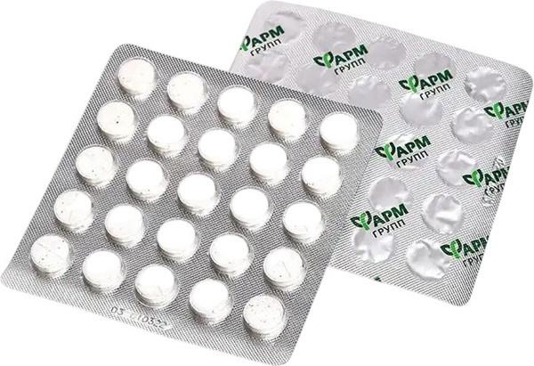 Изображение товара Пищевая добавка Фармгрупп Красная щетка (50таблеток)