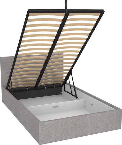 Изображение товара Полуторная кровать МДК Диана Cocoa с подъемным механизмом КР2-CO1200 120x200