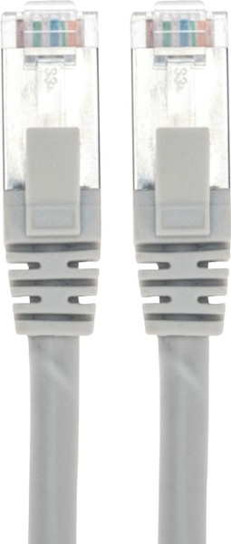 Изображение товара Кабель Rexant S/FTP CAT 6A 10G RJ45-RJ45 28AWG LSZH / 02-0390-3 (3м, серый)