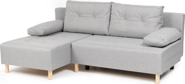Изображение товара Диван угловой Mio Tesoro Норд 542 2ек-1пф BoxWel (194 серый)