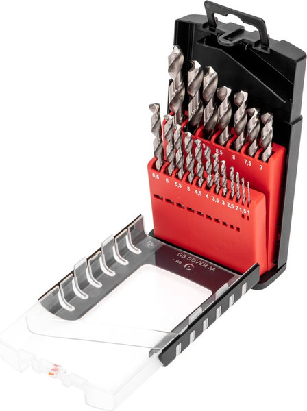 Изображение товара Набор сверл Kranz 1-10мм / KR-91-0635