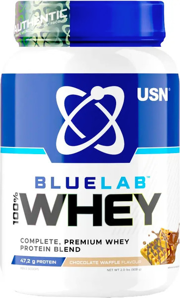 Изображение товара Протеин USN Blue Lab Whey (908гр, шоколадная вафля)
