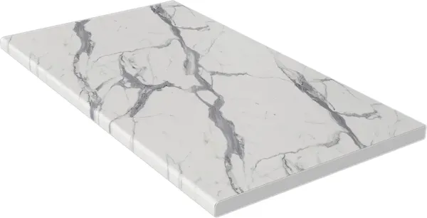 Изображение товара Кухонный гарнитур Интерлиния Мила Матте 1.5x4.0 Б PR (дуб вотан/черный/белый гранит)