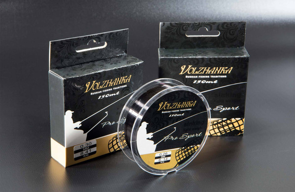 Изображение товара Леска монофильная Волжанка Pro Sport Sinking 0.26мм 6.14кг / PSS-0026 (150м, черный)