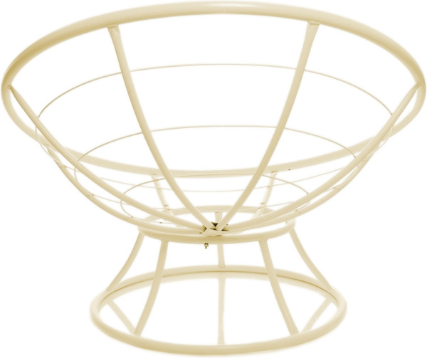 Изображение товара Кресло садовое M-Group Папасан / 12010504 (бежевый/зеленая подушка)