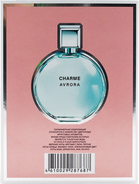 Изображение товара Туалетная вода Delta Parfum Charme Avrora (100мл)