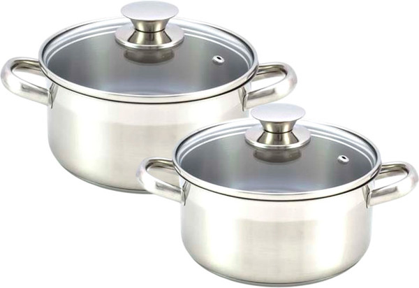 Изображение товара Набор кастрюль Кухар Крокус Традиция (2л, 3л)