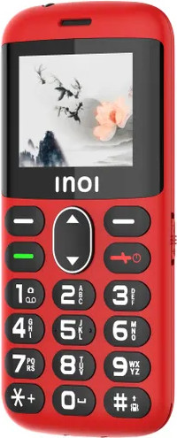 Изображение товара Мобильный телефон Inoi 148 Senior 4G (красный)