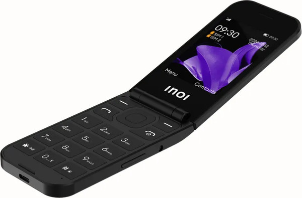 Изображение товара Мобильный телефон Inoi 284 Flip 4G (черный)