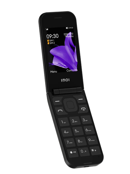 Изображение товара Мобильный телефон Inoi 284 Flip 4G (черный)