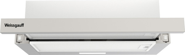 Изображение товара Вытяжка телескопическая Weissgauff TEL 600 White Glass