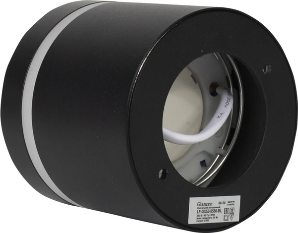 Изображение товара Точечный светильник Glanzen LF-GX53-8580-BL (черный)