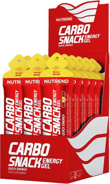 Изображение товара Энергетический гель Nutrend Carbosnack (3x50г, лимон)