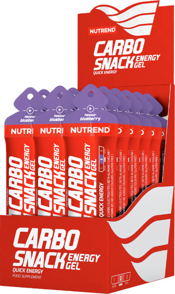 Изображение товара Энергетический гель Nutrend Carbosnack (3x50г, черника)