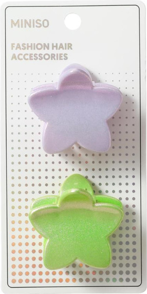 Изображение товара Набор заколок для волос Miniso 1116 (2шт)
