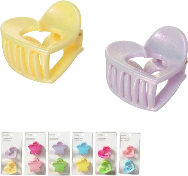 Изображение товара Набор заколок для волос Miniso 1116 (2шт)