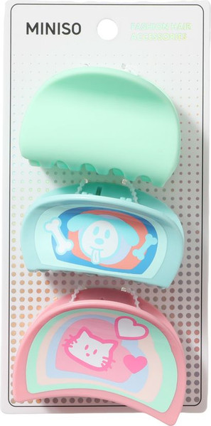 Изображение товара Набор заколок для волос Miniso 2304 (3шт)