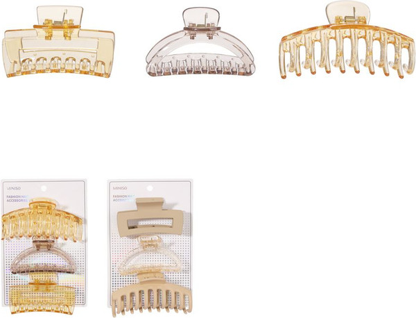 Изображение товара Набор заколок для волос Miniso 4844 (3шт)