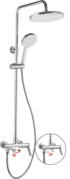 Изображение товара Душевая система со смесителем Fashun A2486