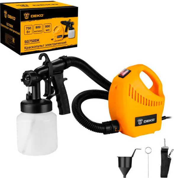 Изображение товара Краскопульт электрический Deko SG750DK / 083-1127
