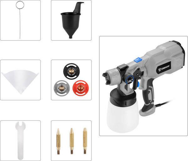 Изображение товара Краскопульт электрический Deko SG620DK Pro / 083-1132 